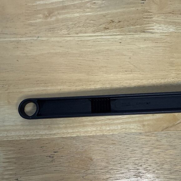 T-FAL Black Nylon Slotted Straining Spoon 12.5” Long Canada Made - Picture 6 of 9